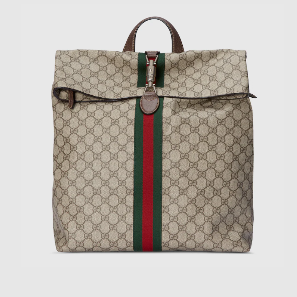 GG Backpack With Piston Closure Backpack for Men Luxe Tas