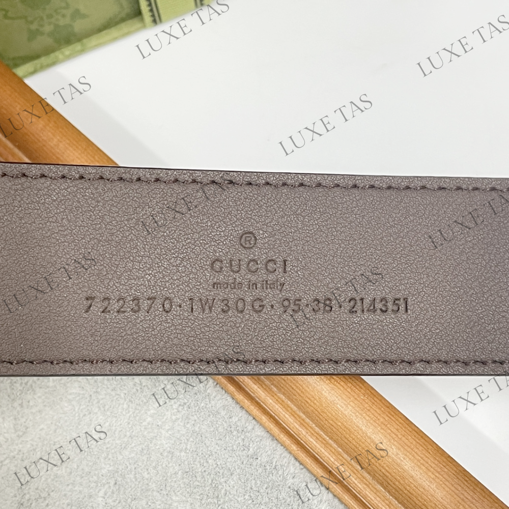 GG Belt With Rectangular Buckle