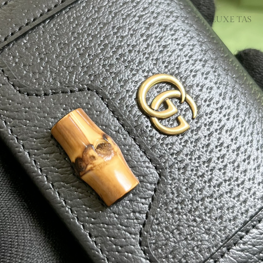 GG Diana Card Case Wallet
