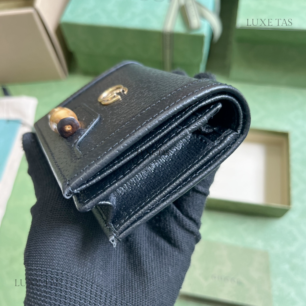 GG Diana Card Case Wallet