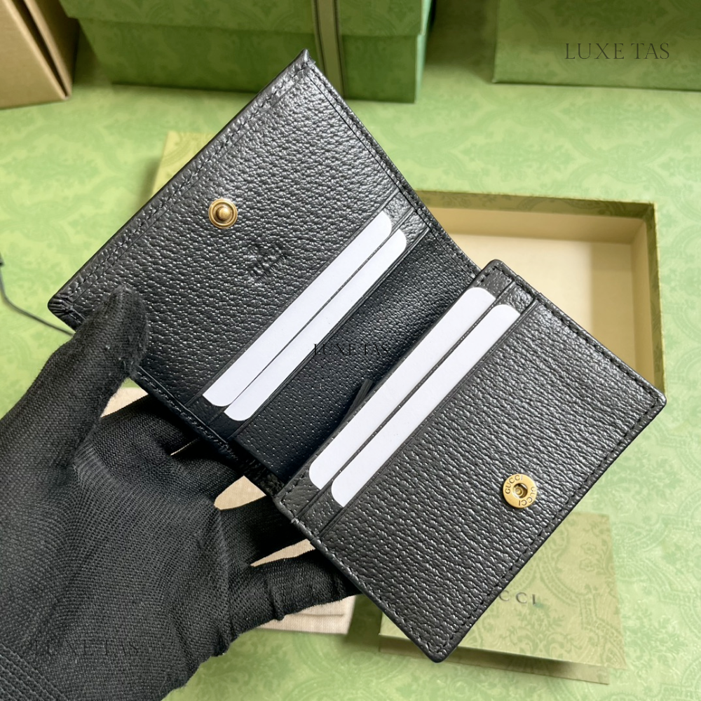 GG Diana Card Case Wallet