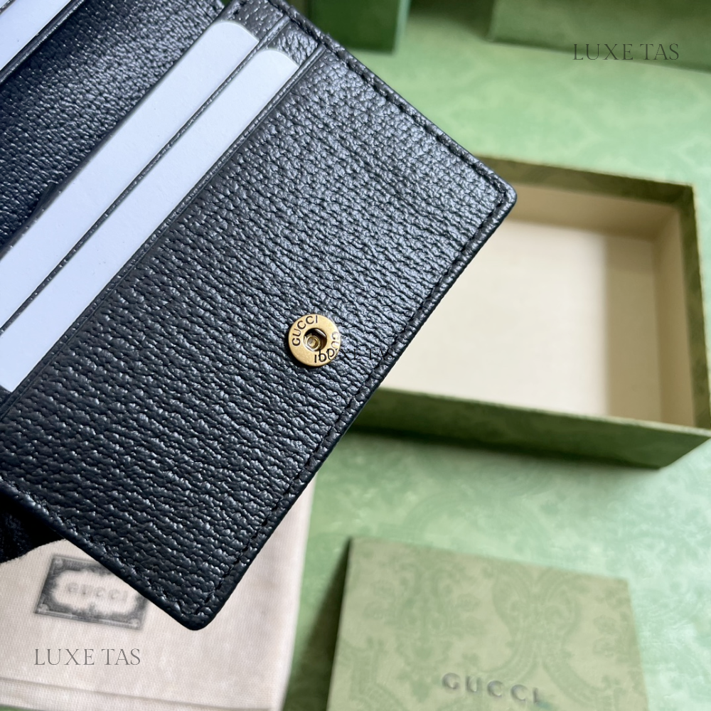 GG Diana Card Case Wallet