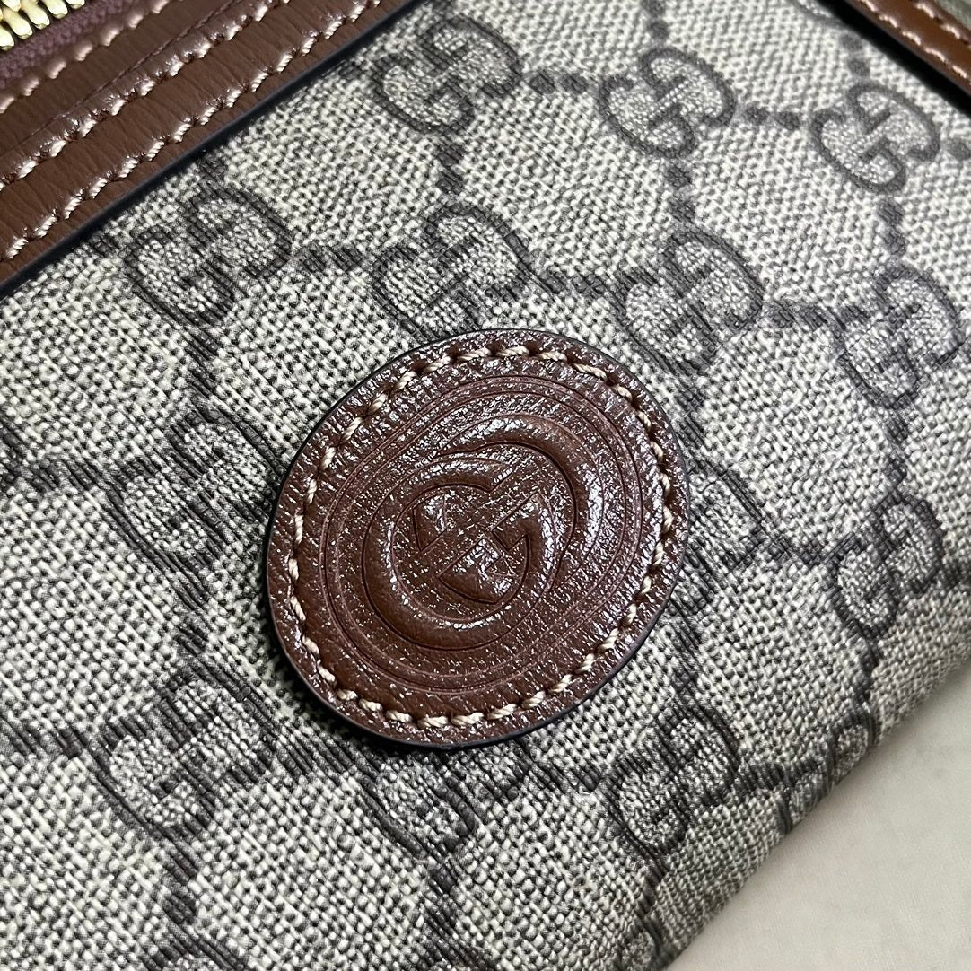 GG Large Belt Bag Beige & Ebony