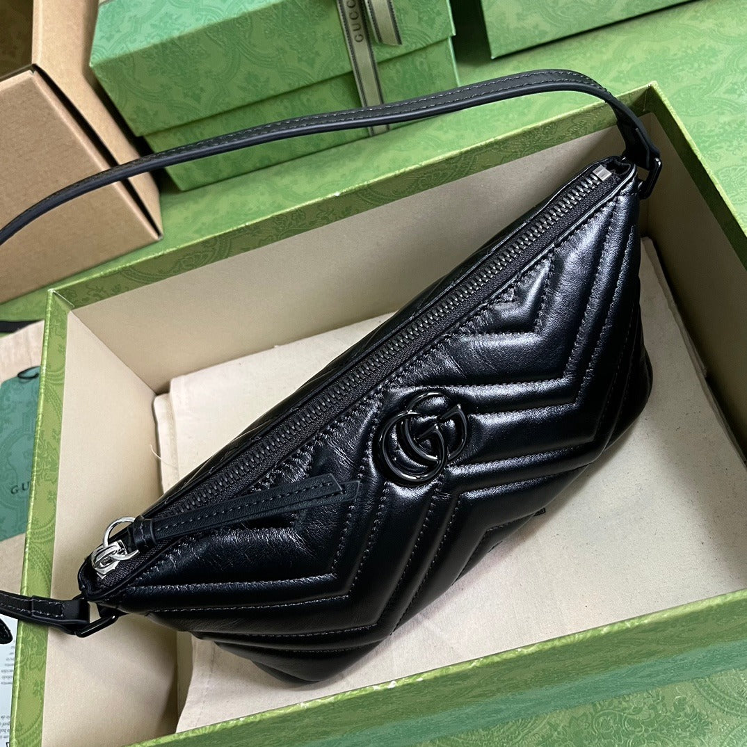 GG Marmont Shoulder Bag Black
