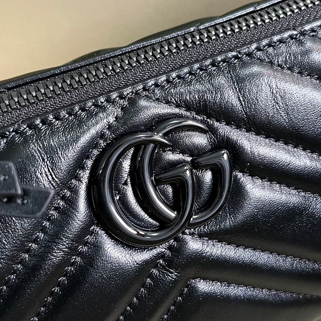 GG Marmont Shoulder Bag Black