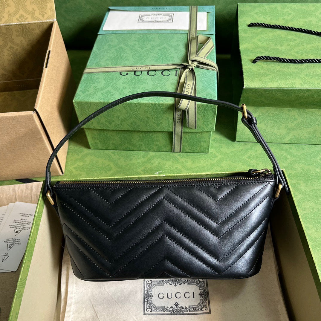 GG Marmont Shoulder Bag Black