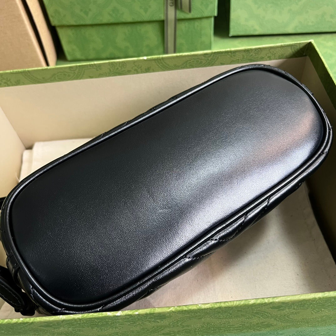 GG Marmont Shoulder Bag Black