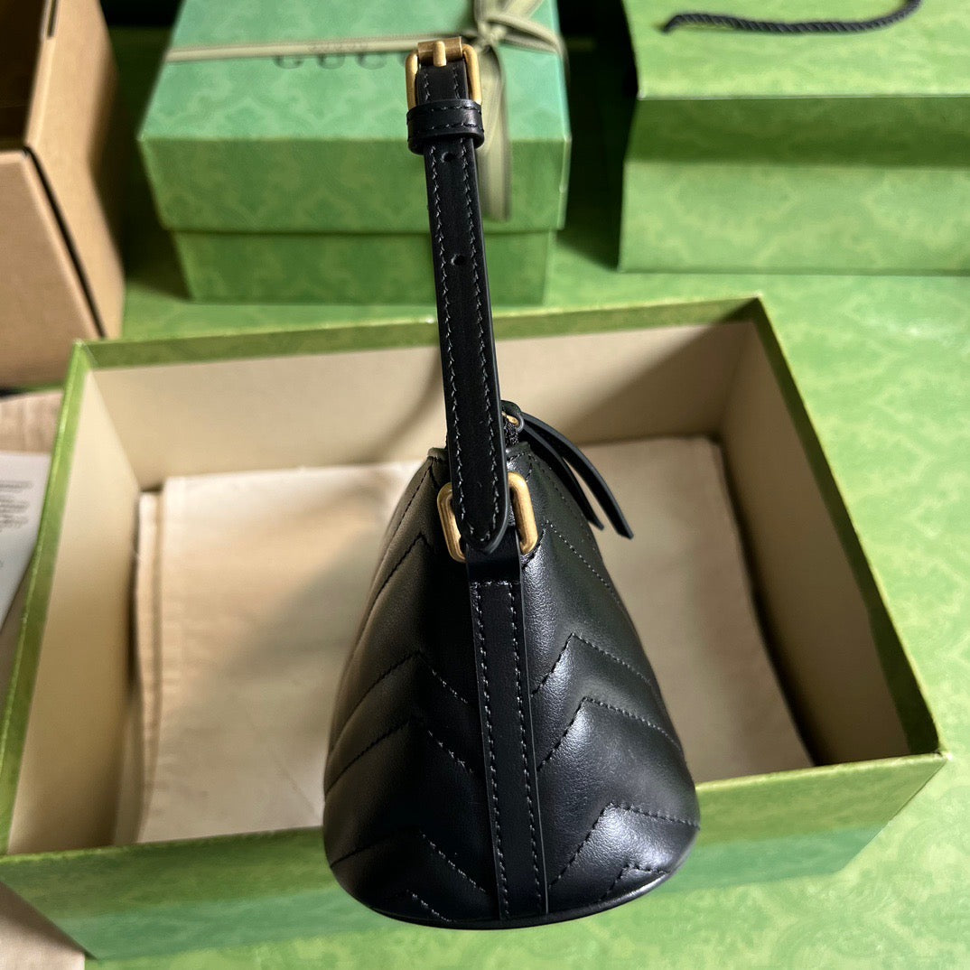 GG Marmont Shoulder Bag Black