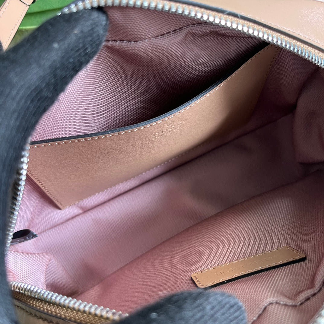 GG Marmont Matelassé Shoulder Bag Rose Beige
