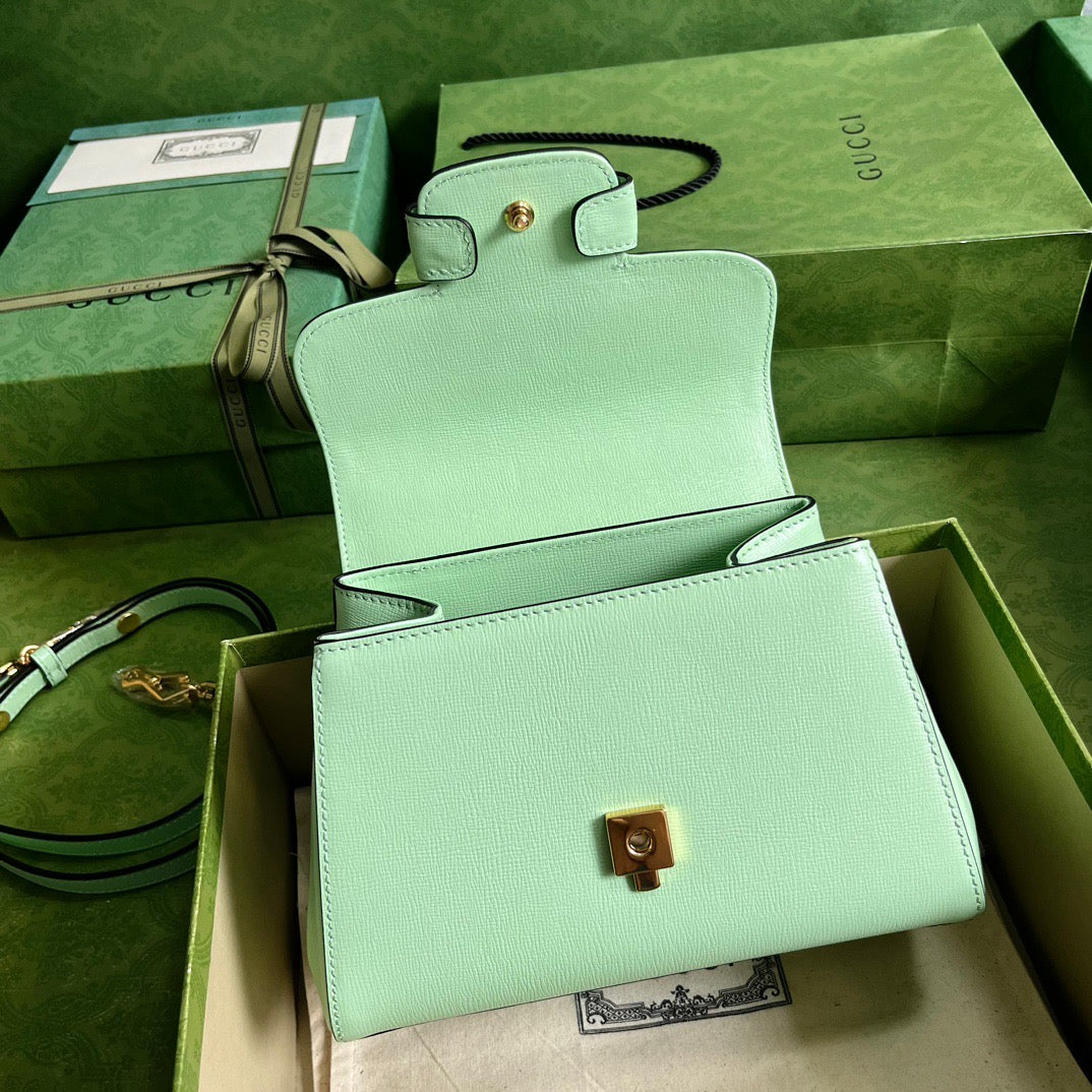 Gucci Horsebit 1955 Mini Top Handle Bag