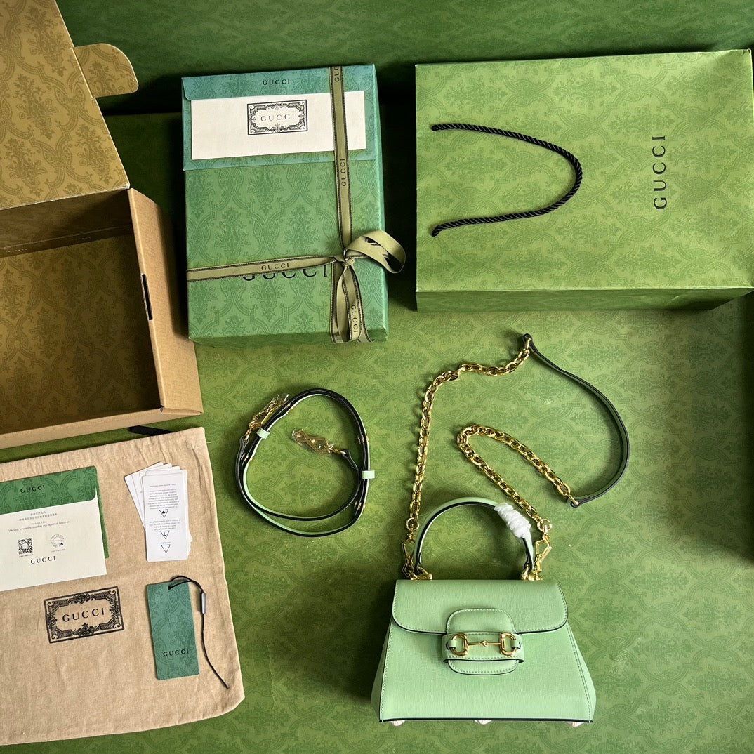 Gucci Horsebit 1955 Mini Top Handle Bag
