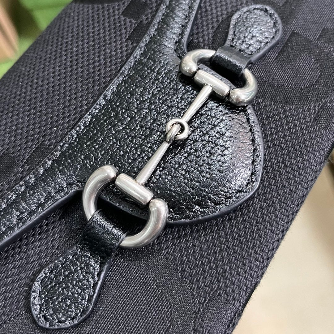 Horsebit 1955 Jumbo Gg Mini Bag Black