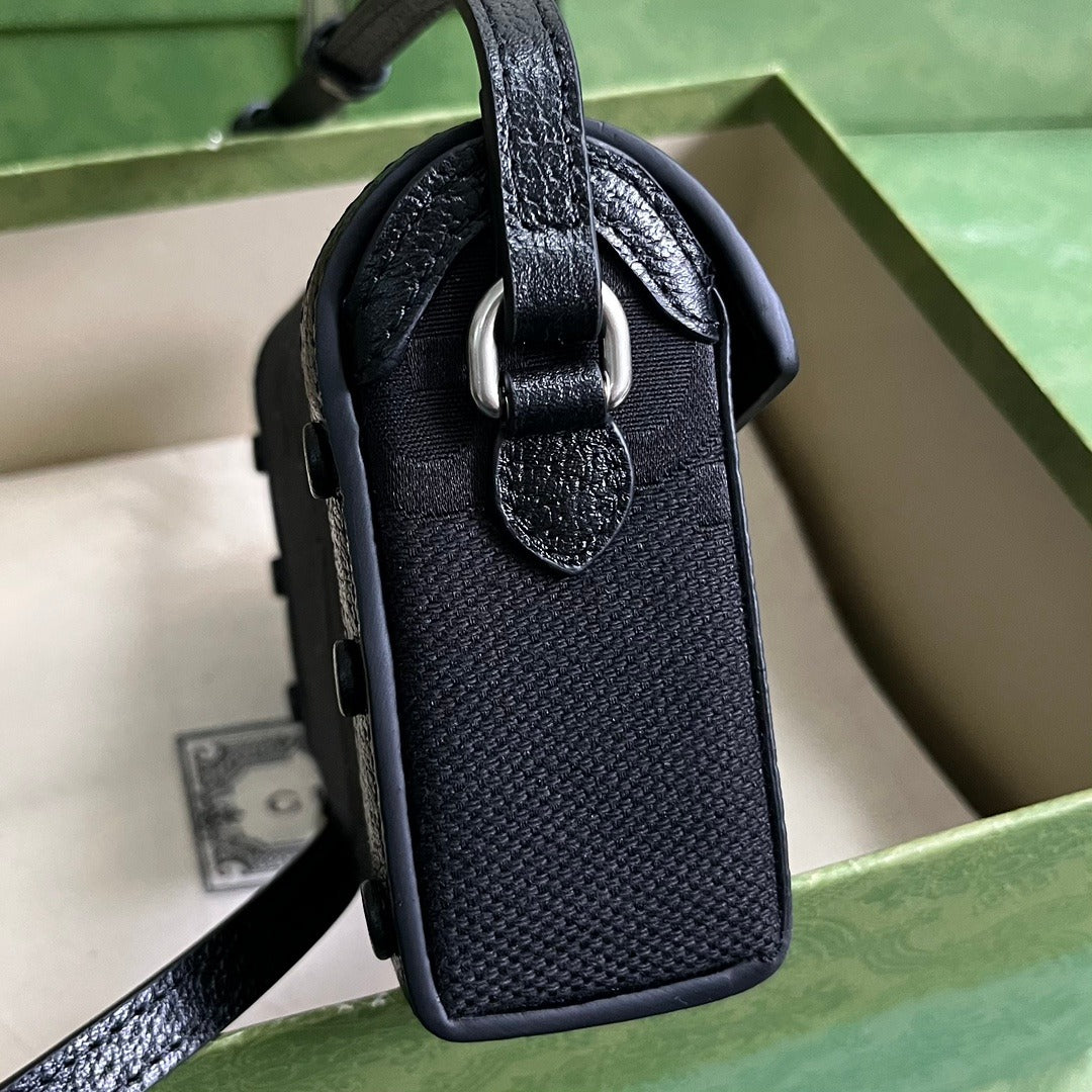 Horsebit 1955 Jumbo Gg Mini Bag Black