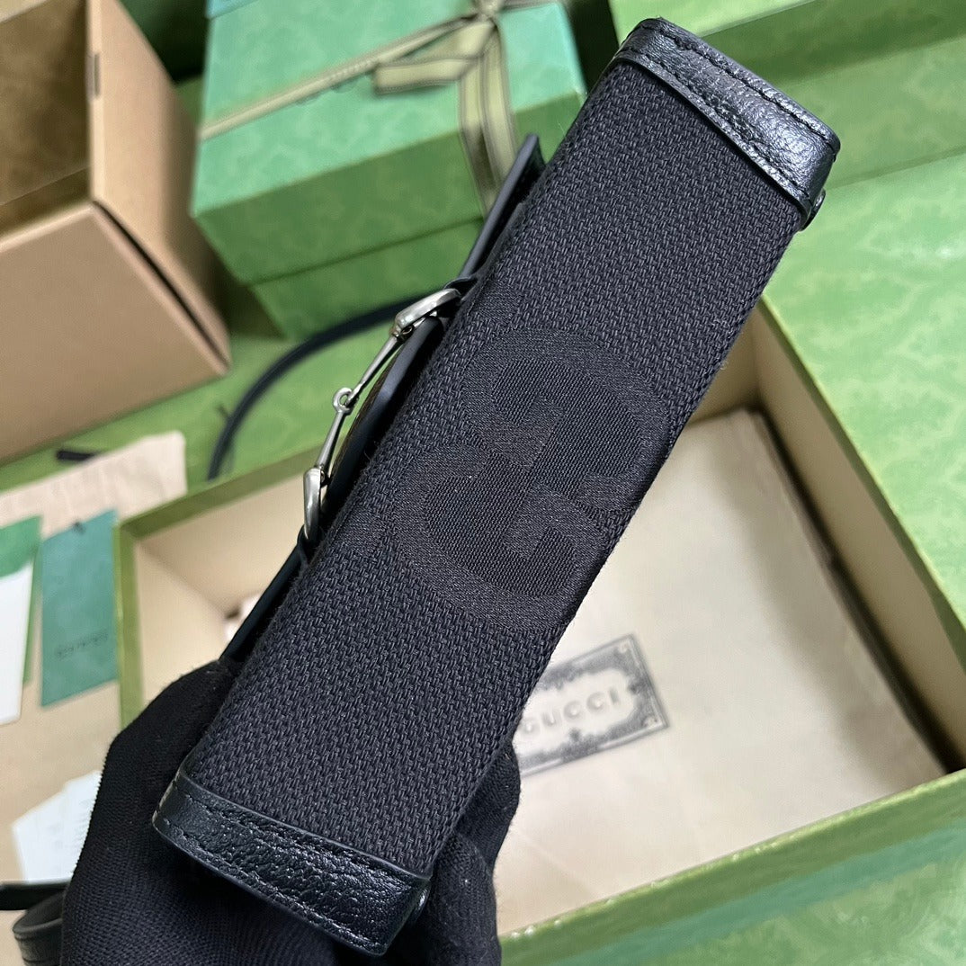 Horsebit 1955 Jumbo Gg Mini Bag Black