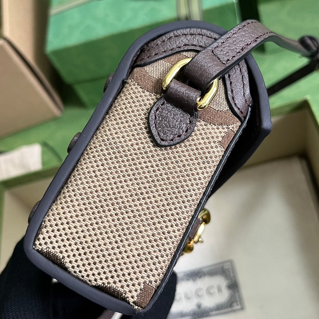 Horsebit 1955 Jumbo Gg Mini Bag Camel