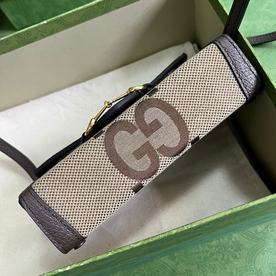 Horsebit 1955 Jumbo Gg Mini Bag Camel