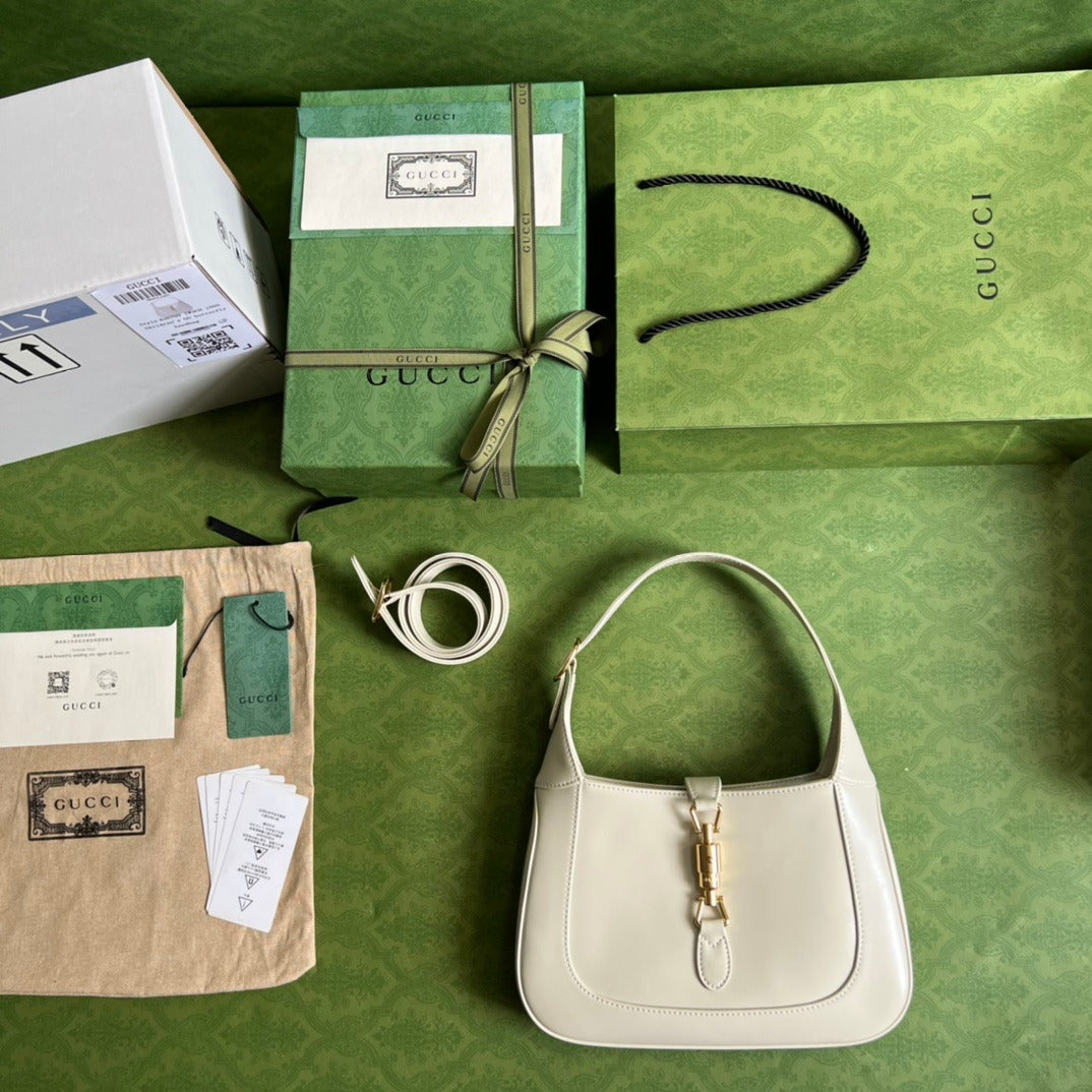 Jackie 1961 Small Shoulder Bag White