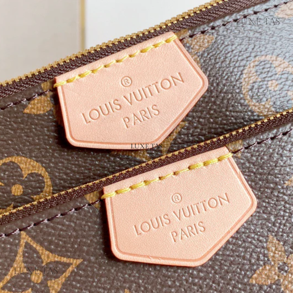 Khaki Multi Pochette Accessoires