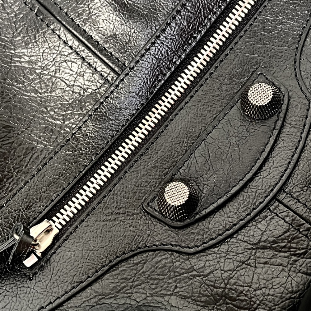 Le Cagole Backpack in Black Leather Backpack for Men
