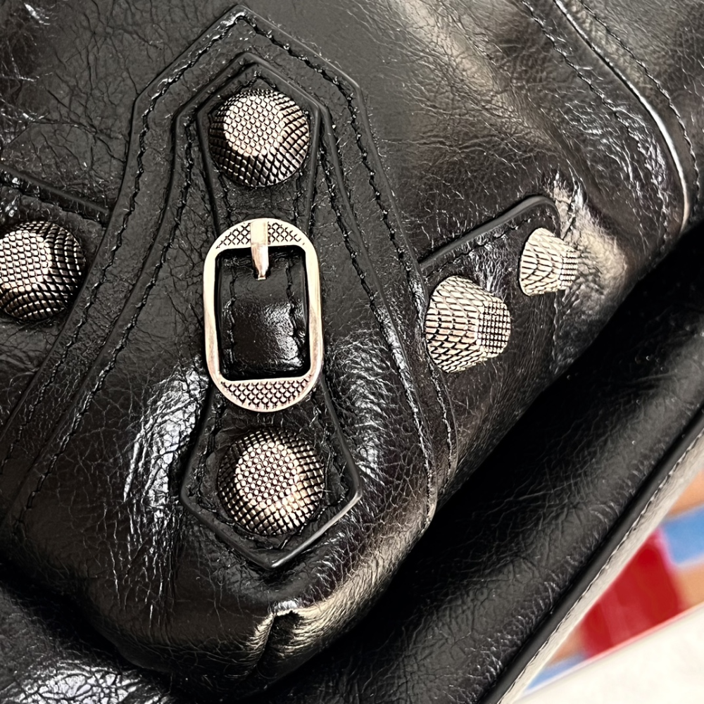 Le Cagole Backpack in Black Leather Backpack for Men