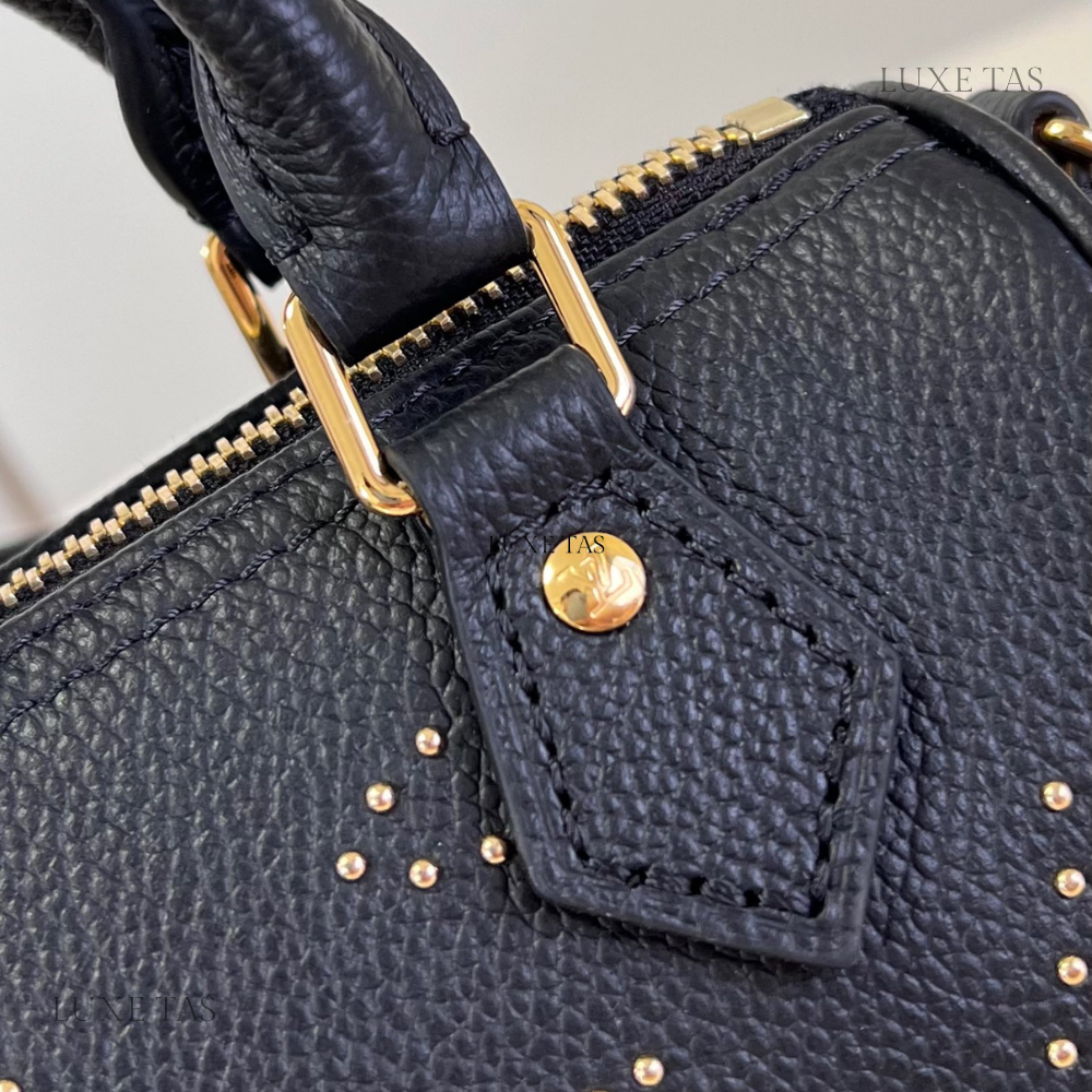 Leather With Studs Nano Speedy - Leather Crossbody Bag for Women