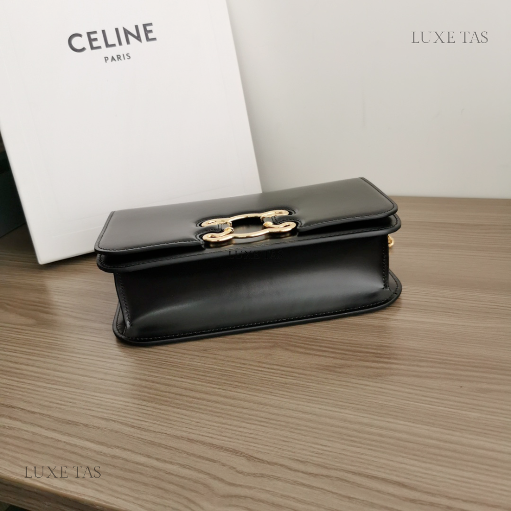 Medium Bag Triomphe Frame In Shiny Calfskin