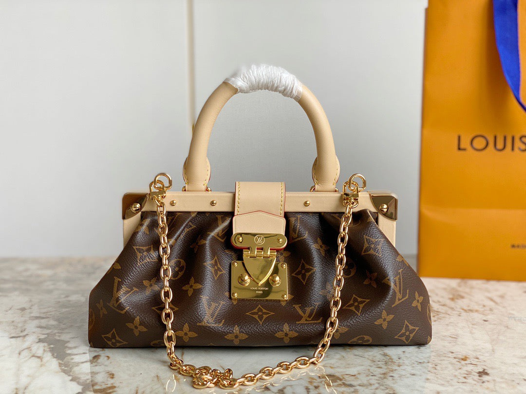 Monogram Clutch