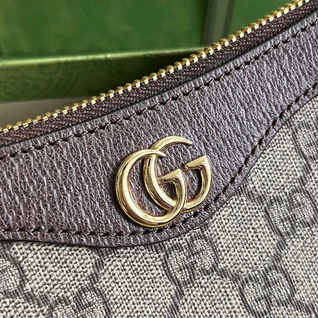 Ophidia GG Small Handbag Beige & Ebony Supreme Canvas
