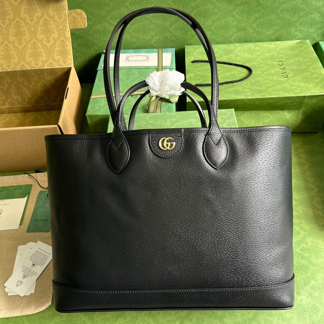Ophidia Medium Tote Bag Black