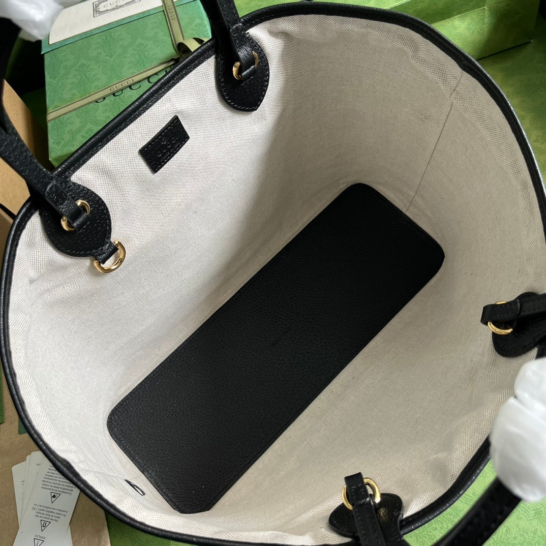 Ophidia Medium Tote Bag Black