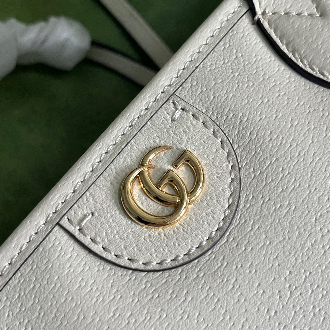 Ophidia Medium Tote Bag White