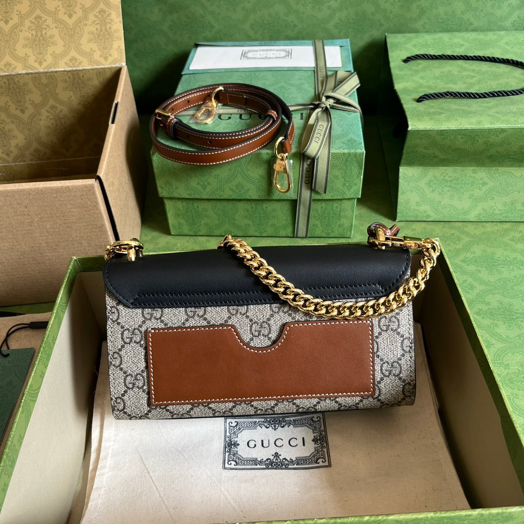 Padlock Mini Shoulder Bag Beige