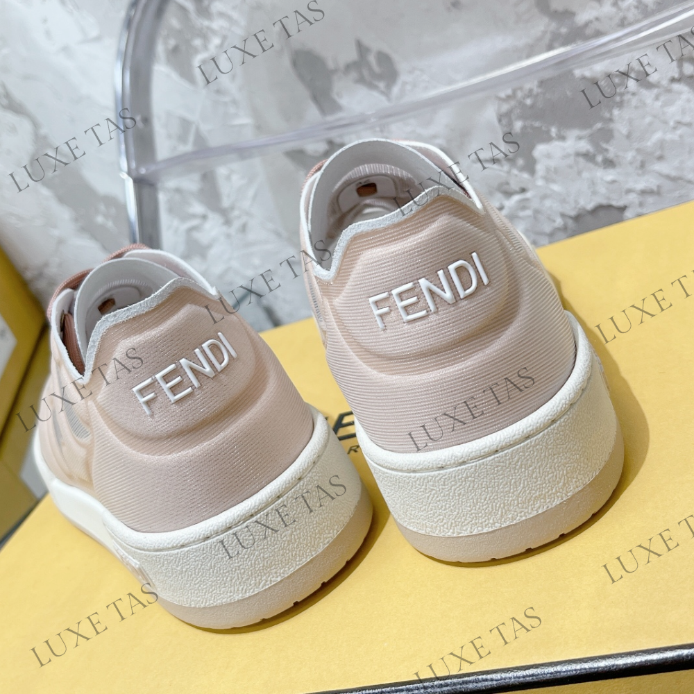 Pink Mesh Low Tops FF Match