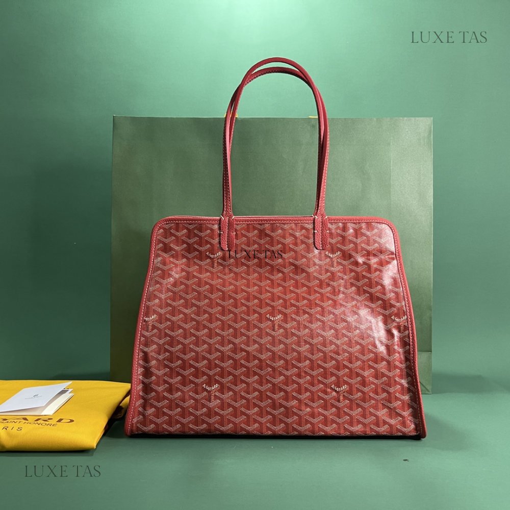 Red Hardy PM Bag - Leather Tote Bag for Women