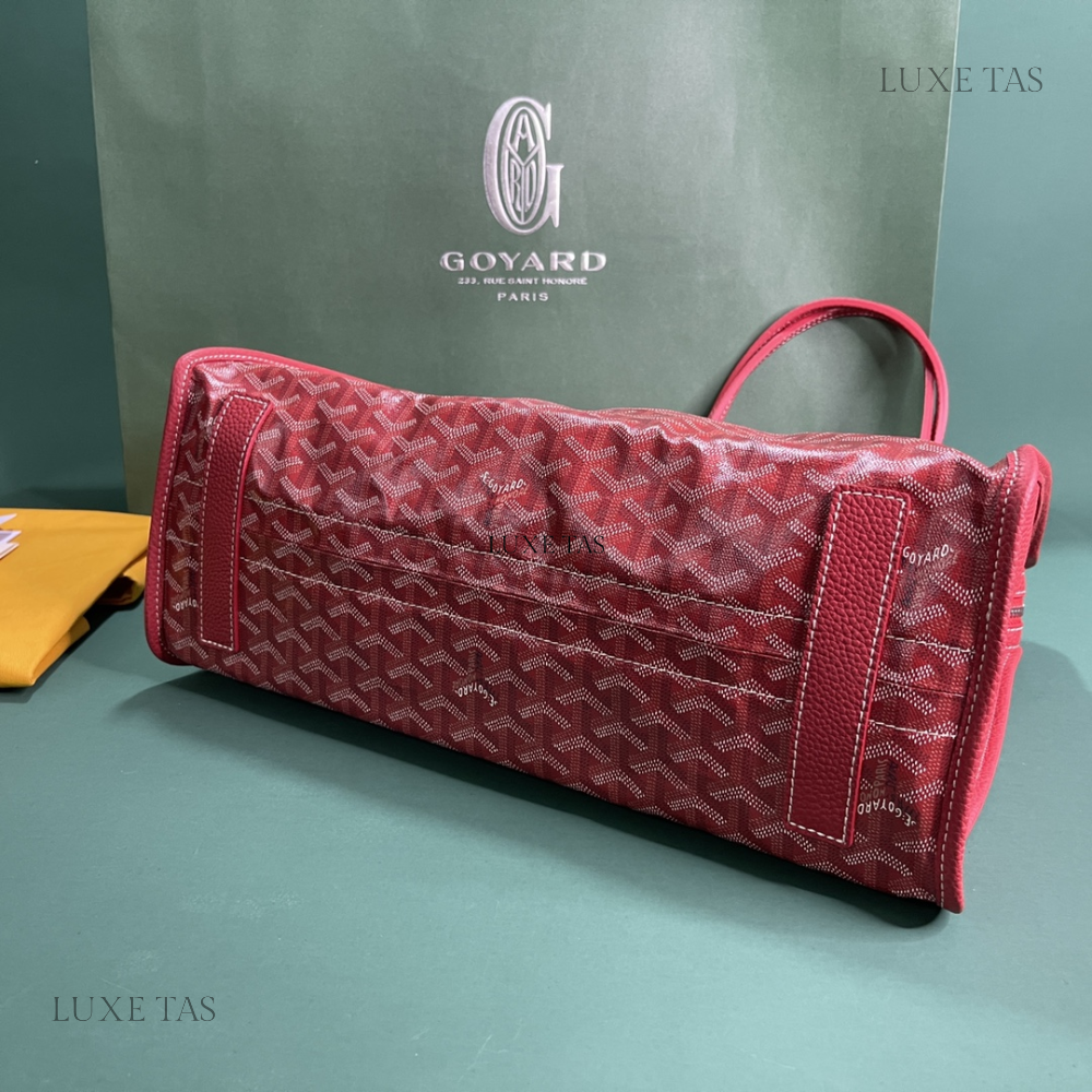 Red Hardy PM Bag - Leather Tote Bag for Women