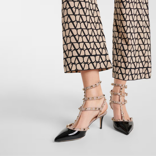 Rockstud Caged Pump 65Mm Designer Pumps & Platform shoes for Women