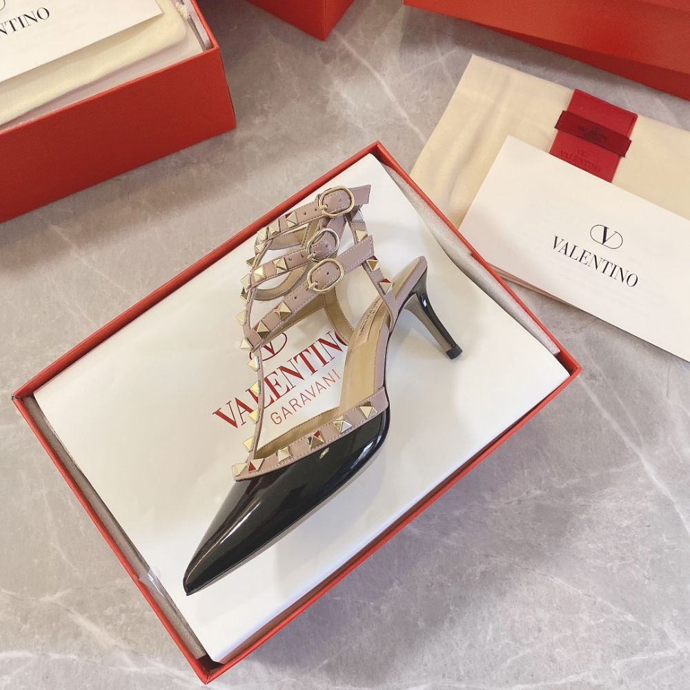 Rockstud Caged Pump 65Mm Designer Pumps & Platform shoes for Women