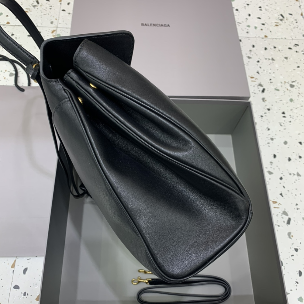 Rodeo Large Handbag In Black Leather Handbag for Women