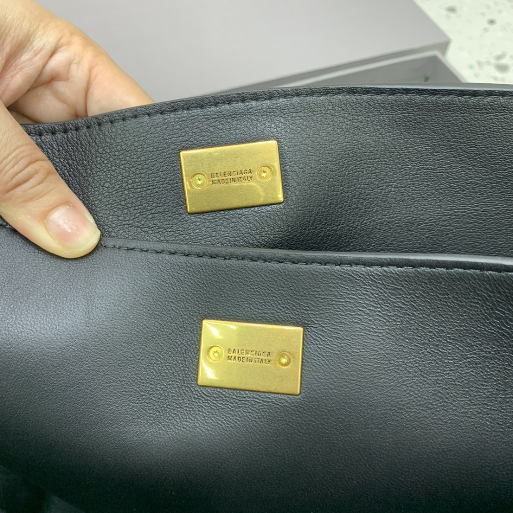Rodeo Large Handbag In Black Leather Handbag for Women