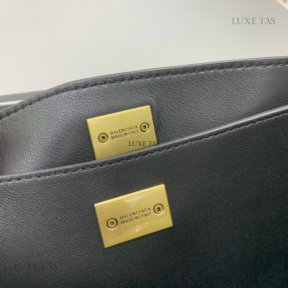 Rodeo Small Handbag In Black Leather Handbag for Women