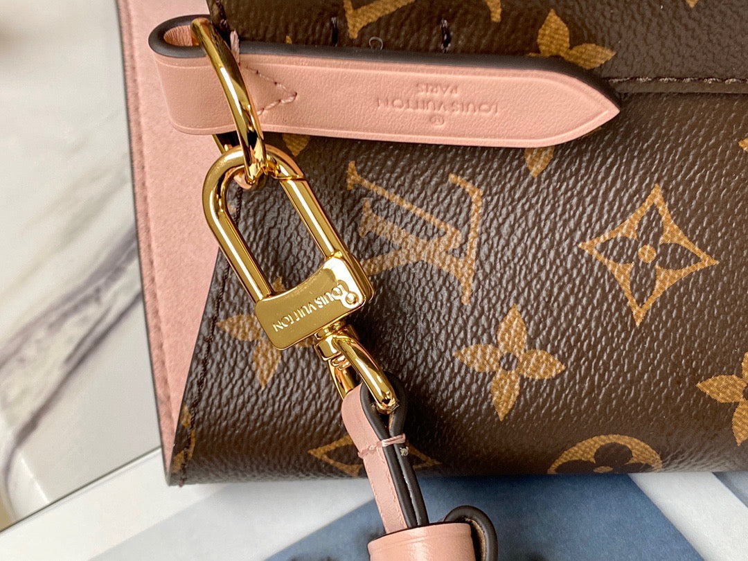Rose Poudre Monogram NéoNoé MM