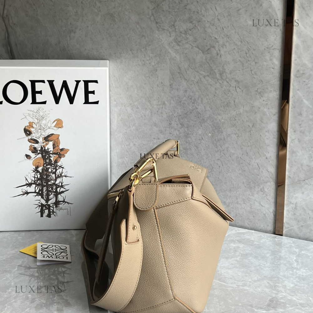 Sand Puzzle Bag In Classic Calfskin - Leather Crossbody Bag for Women