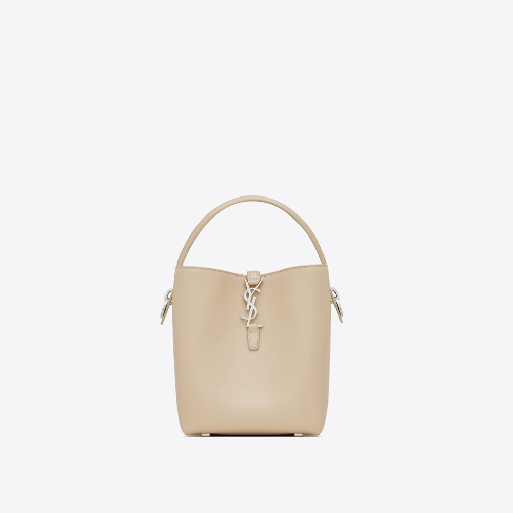 Seasalt Le 37 Small In Shiny Leather - Leather Bucket Bag for Women