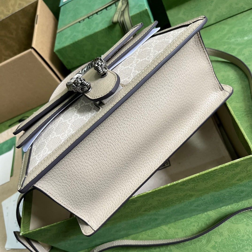 Small Dionysus Top Handle Bag Beige