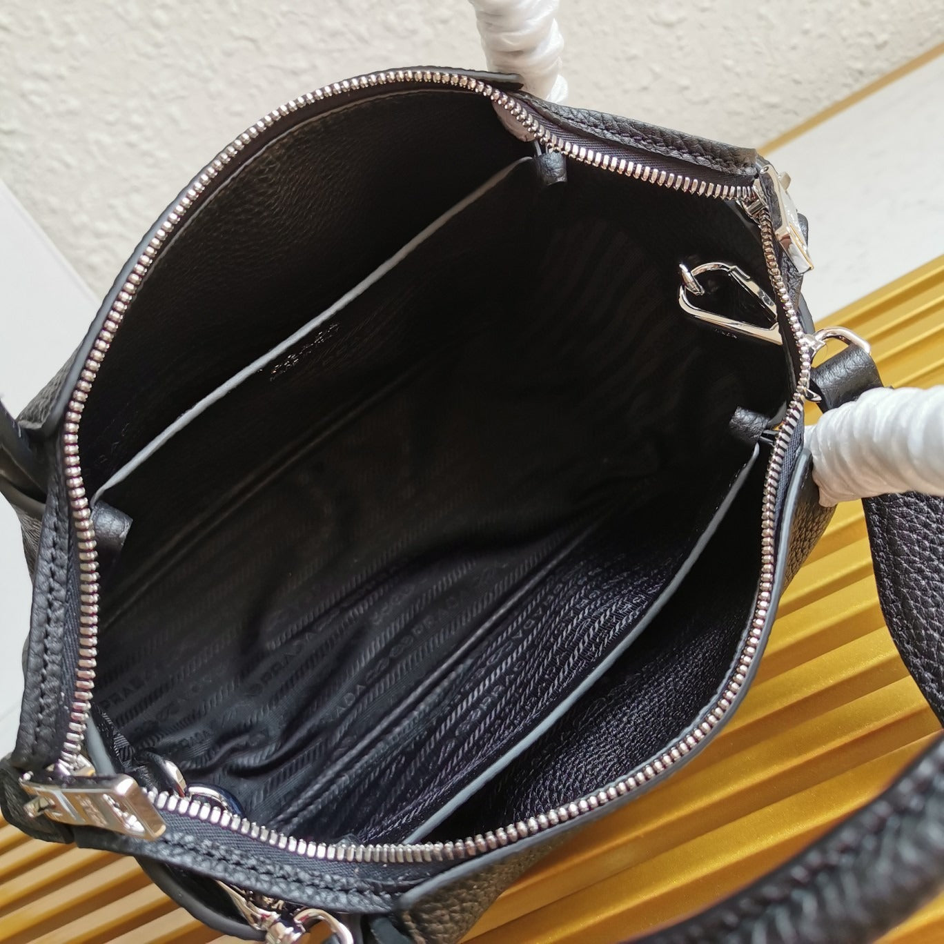 Small Leather Handbag Black