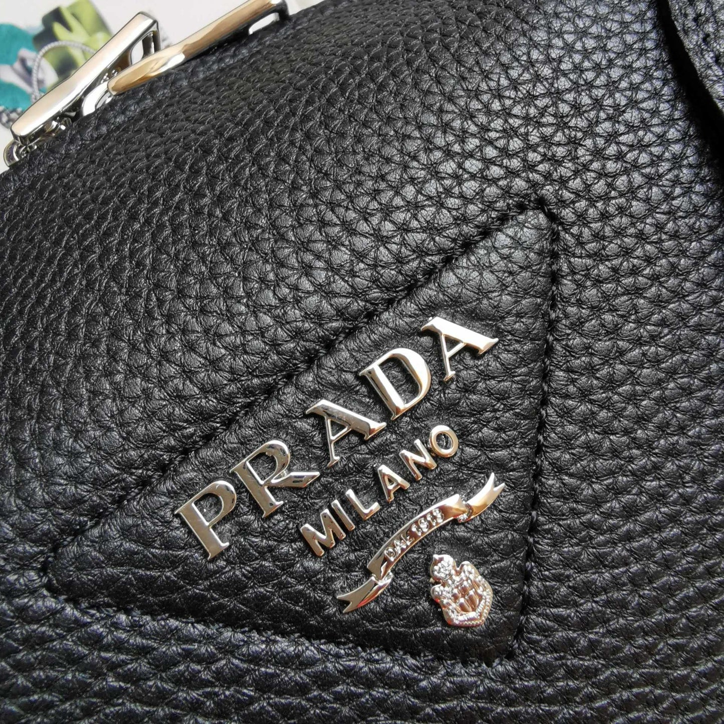 Small Leather Handbag Black
