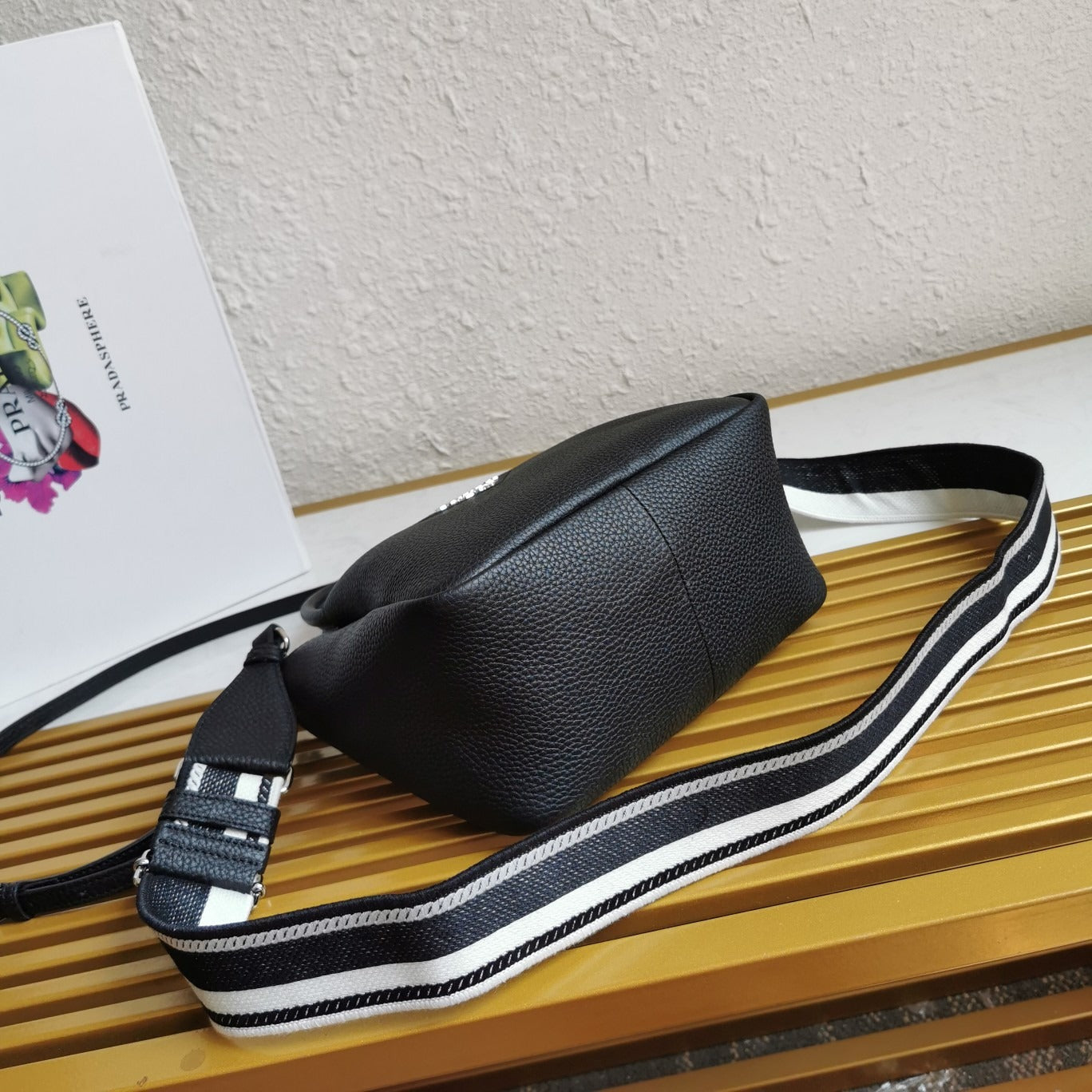 Small Leather Handbag Black