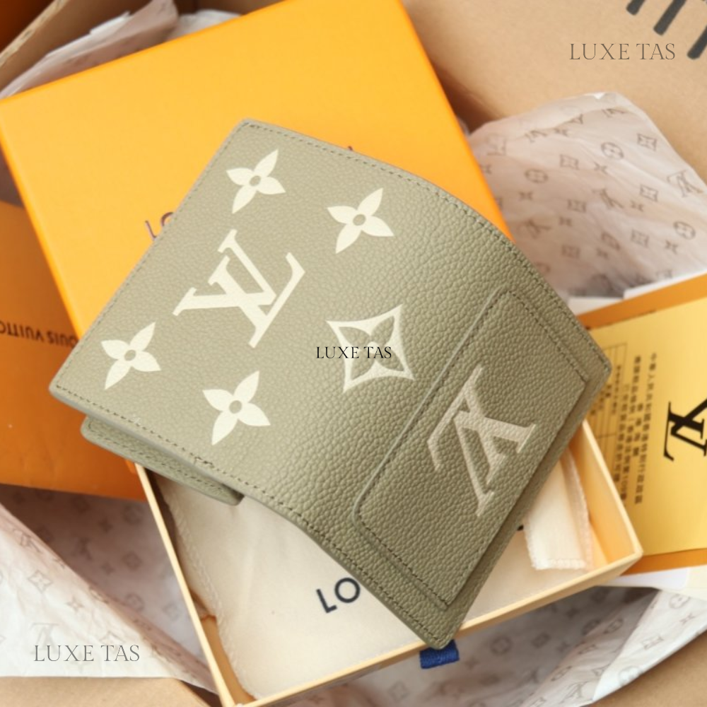 Tourterelle Crème Cléa Wallet - Leather Wallet for Women