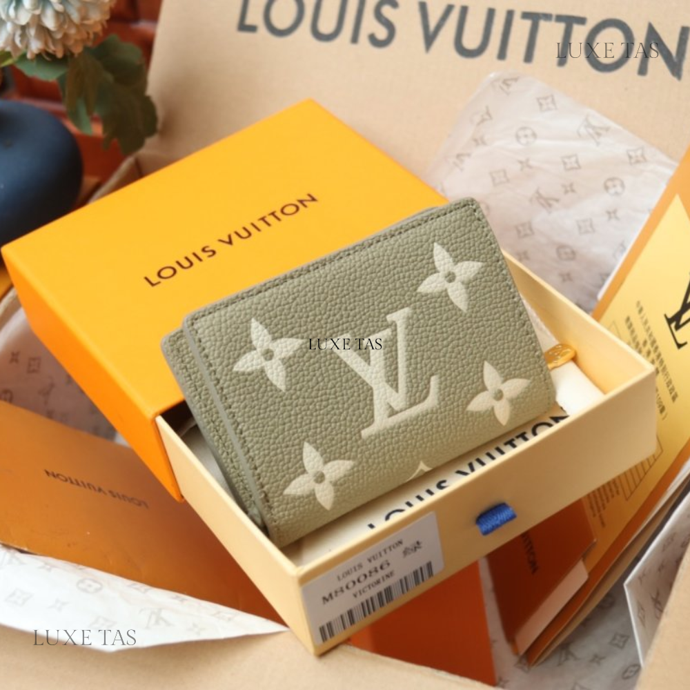 Tourterelle Crème Cléa Wallet - Leather Wallet for Women