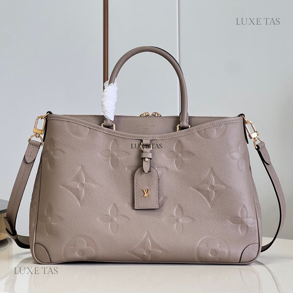 Tourterelle Trianon MM - Leather Handbag for Women
